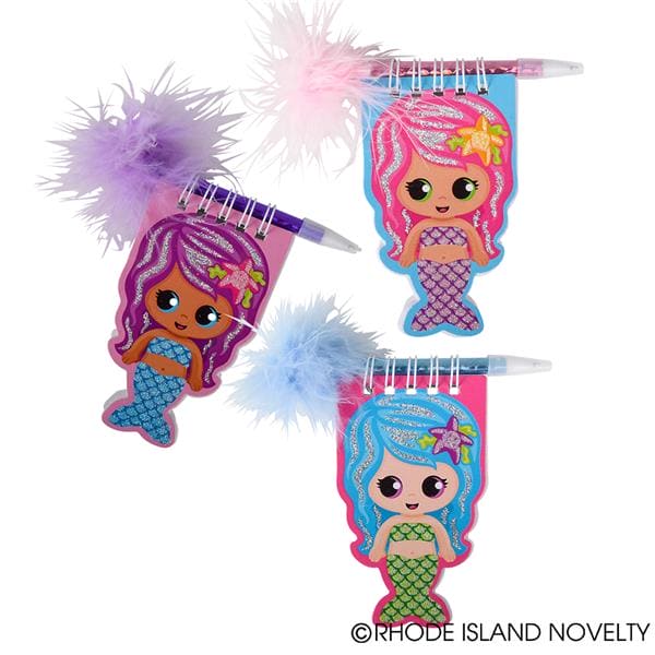 Mermaid Notebook w/ Pen