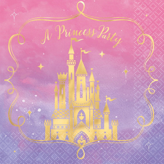 Disney Princess " A Princess Party" Luncheon Napkins 16ct