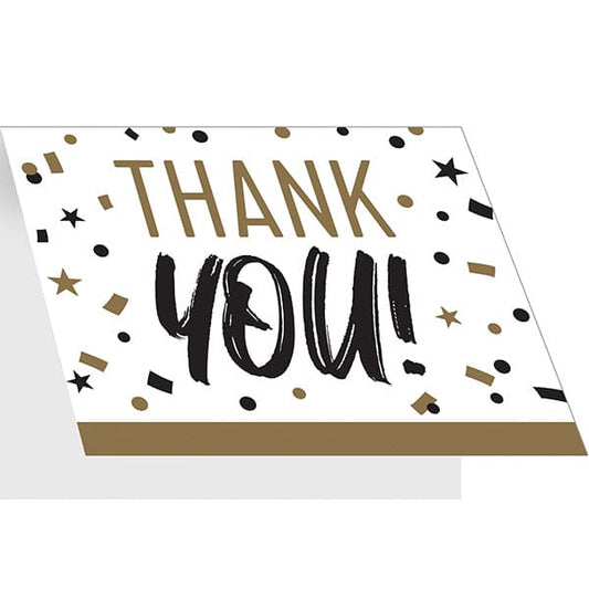 Golden Grad Thank You Cards  8ct
