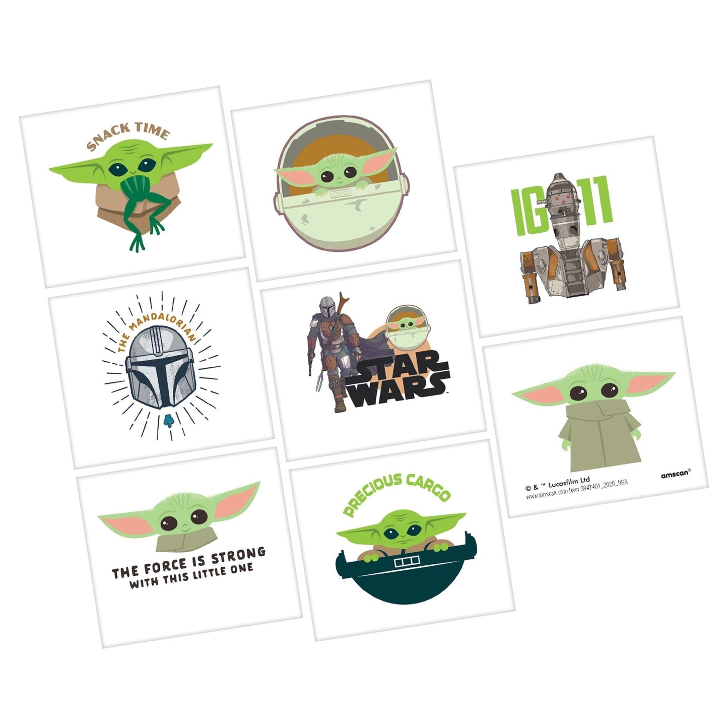 The Mandalorian - Baby Yoda Tattoos