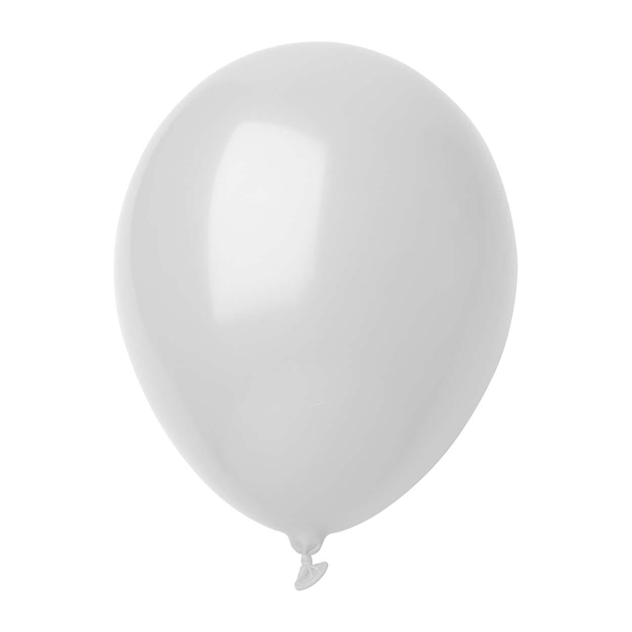 5in Standard Latex Balloons White 100ct