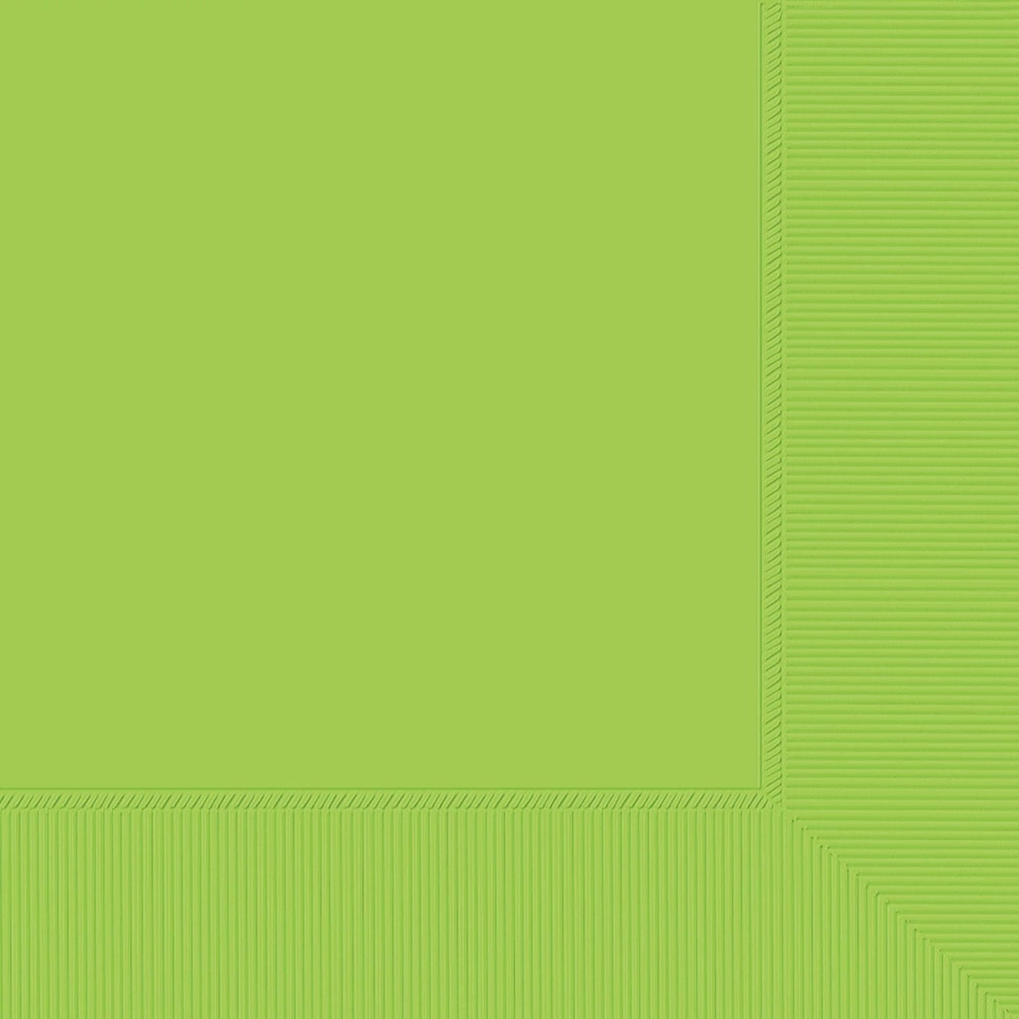 2-Ply Beverage Napkin (100) High Count Kiwi