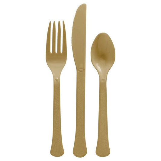 Heavy Weight Cutlery Assorted - Gold
