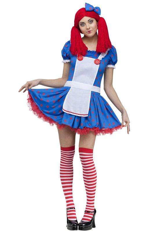 Sassy Raggedy Ann Women's Coistume