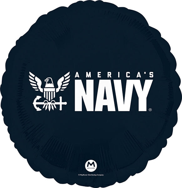 United States Navy 18in Mylar Balloon