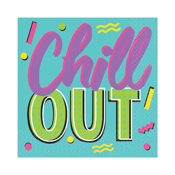 Awesome Party Beverage Napkins 16 Ct