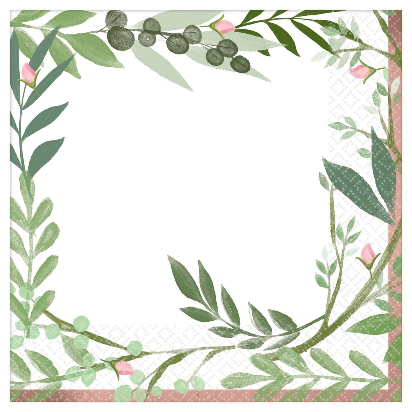Love And Leaves Luncheon Napkins