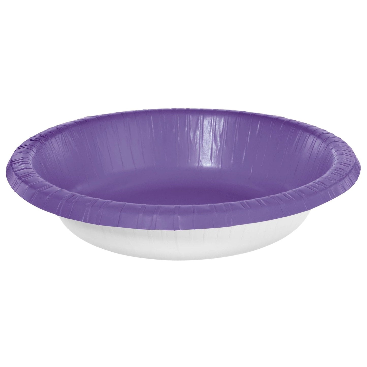 New Purple Paper 20oz. Bowl, 20 ct.