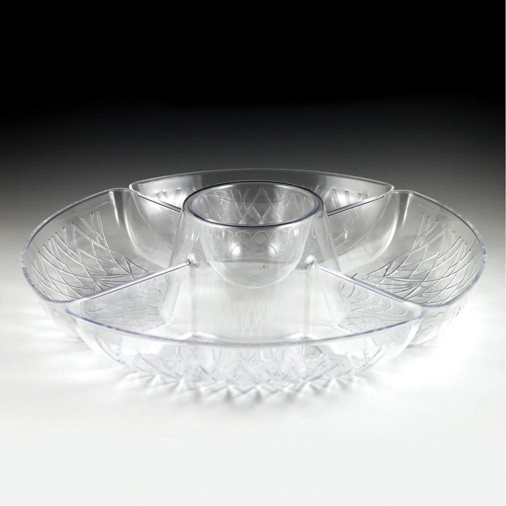 Lazy Susan 5in Crystalware Tray