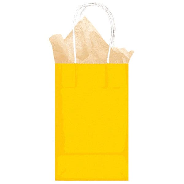 Tote Kraft Bag Yellow Small