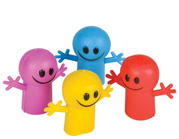 Finger Puppet Smile 12ct