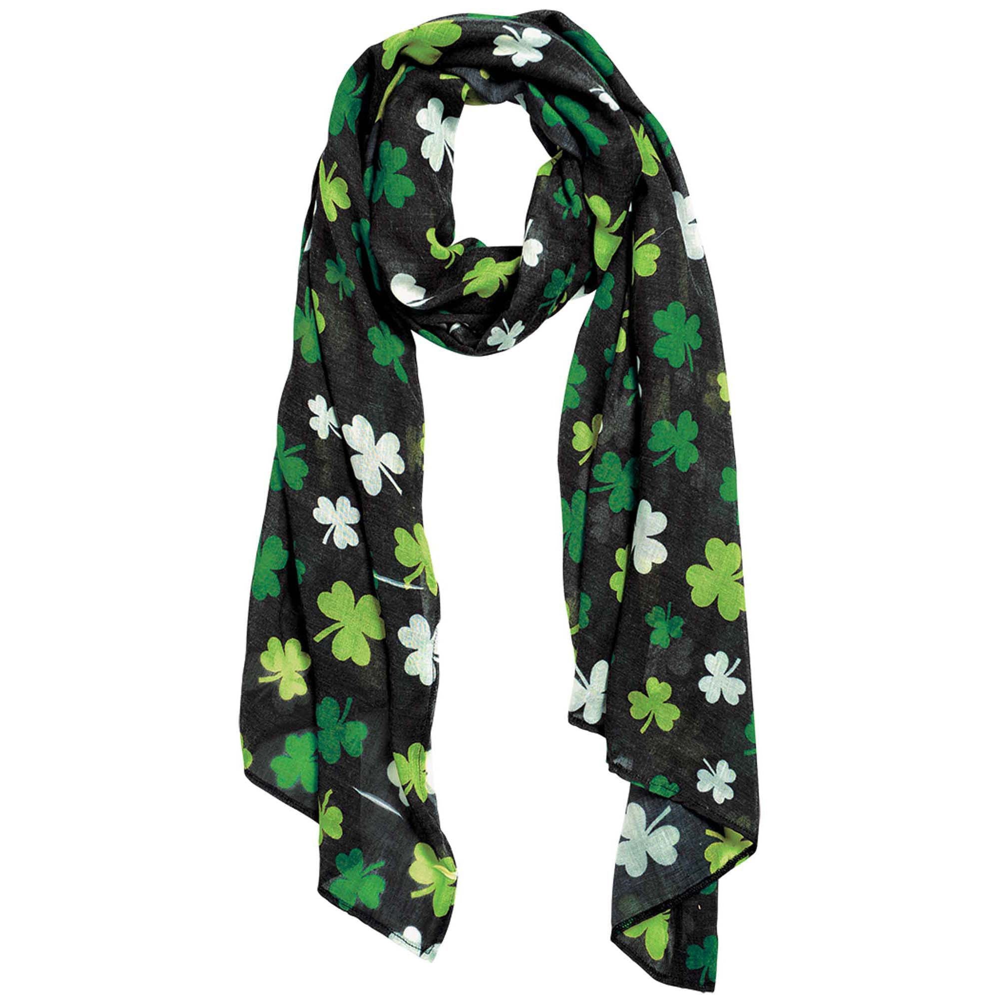 Green-st Patrick\'s Day silk scarf  21\'\' x 21\'\' St. Patrick main image 2