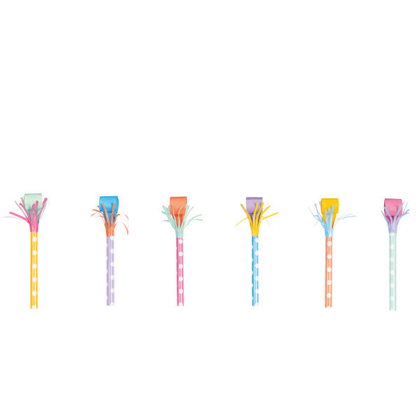 Polka Dot Party Blowouts 6ct