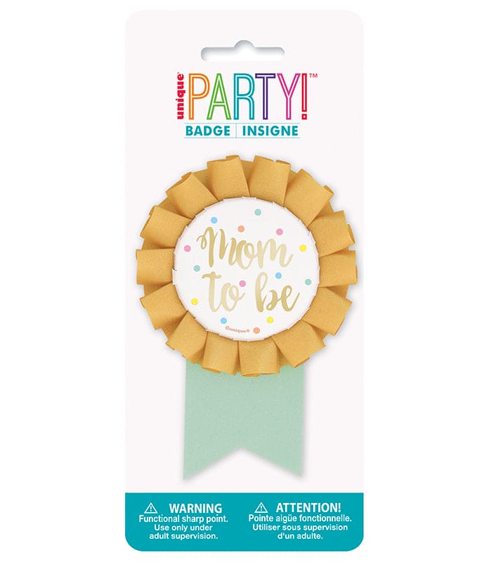 Mom to be Rosette Ribbon