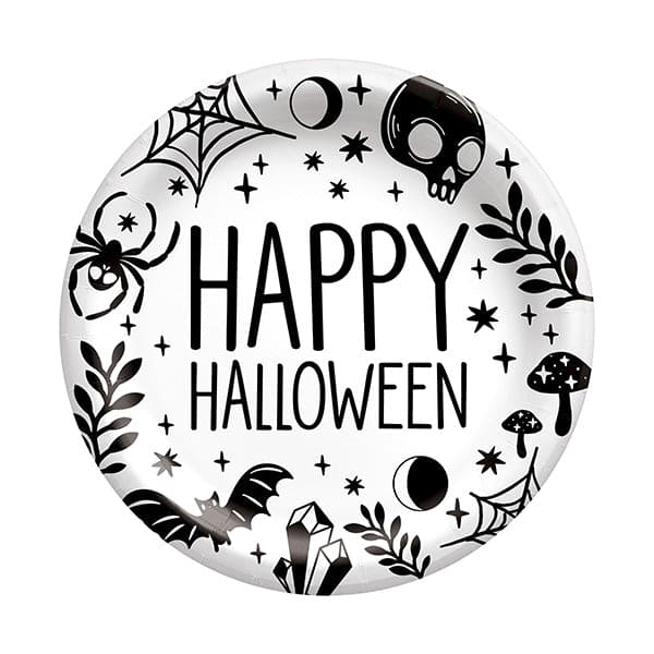 Spellbound 7in Round Luncheon Paper Plates 8ct