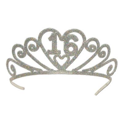 16th Birthday Glitter Tiara