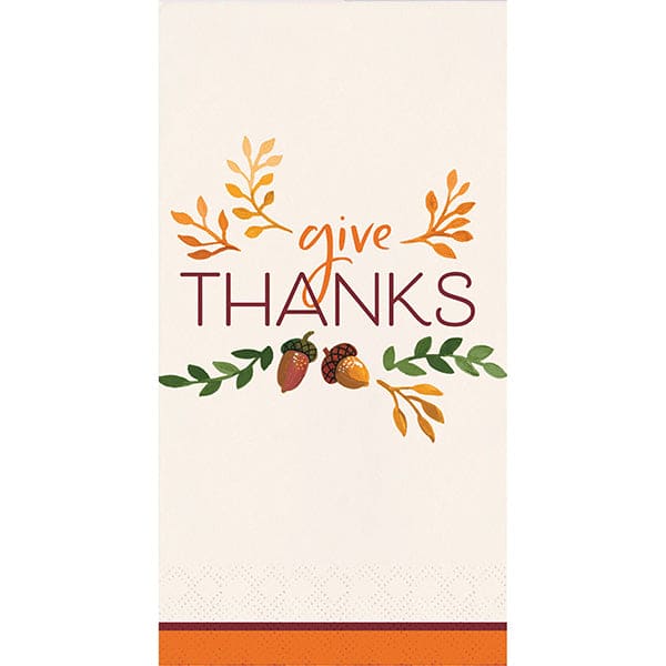 Fall Festivities Paper Guest Towels 16ct