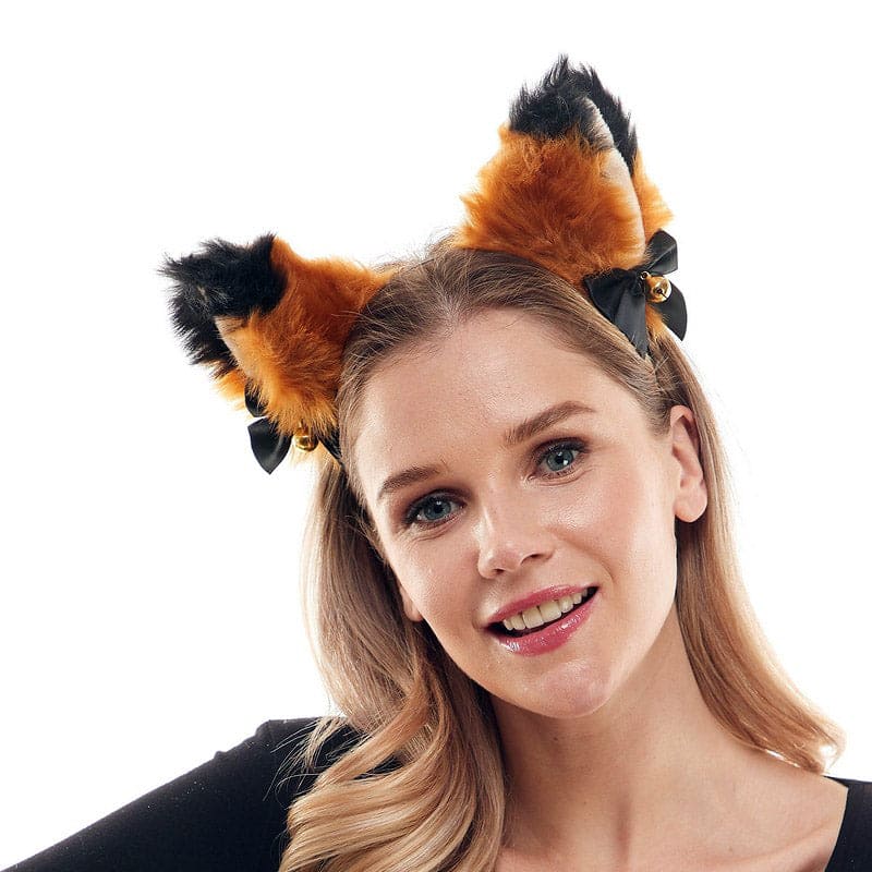 Animal Headband Black & Brown