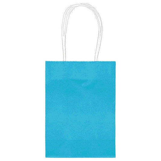 Caribbean Blue 5in Kraft Bag