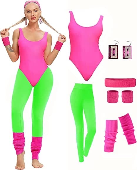 80's Workout Costume Kit