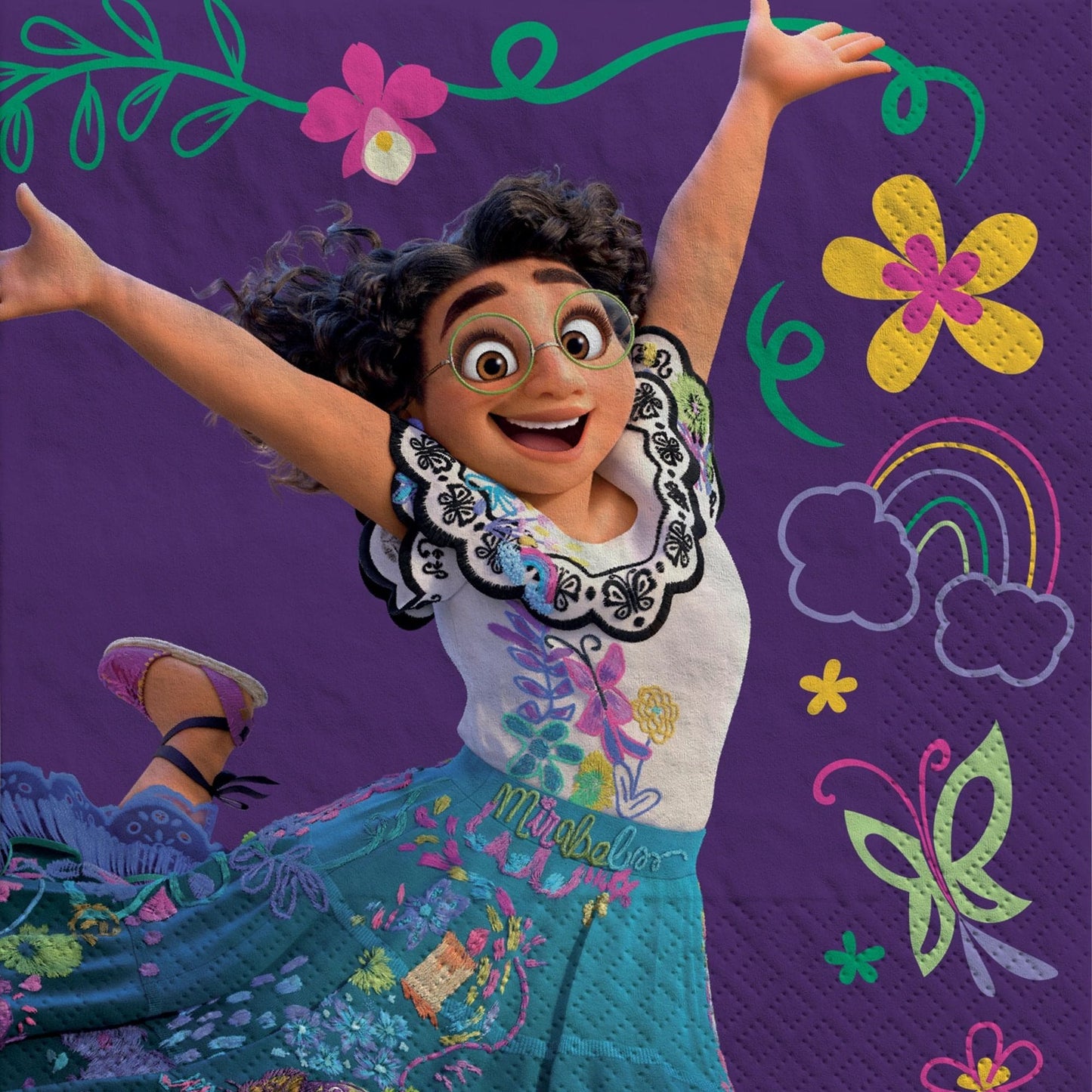 Mirabel - Encanto Beverage Napkins 16 Ct