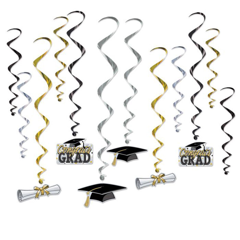 Graduation Whirls 12ct