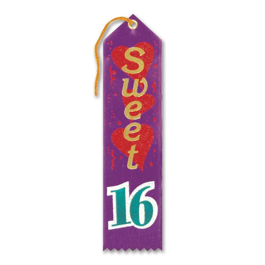 Award Ribbon - Sweet 16