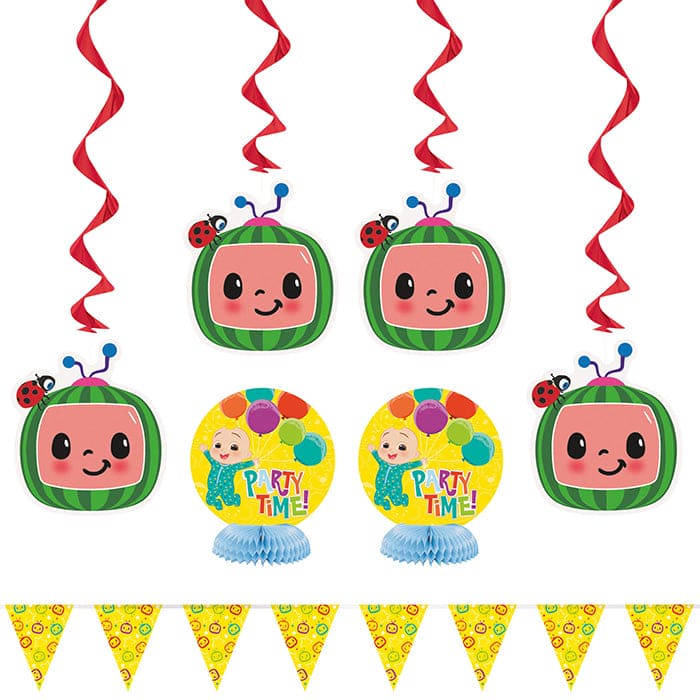 Cocomelon Decoration Kit 7ct