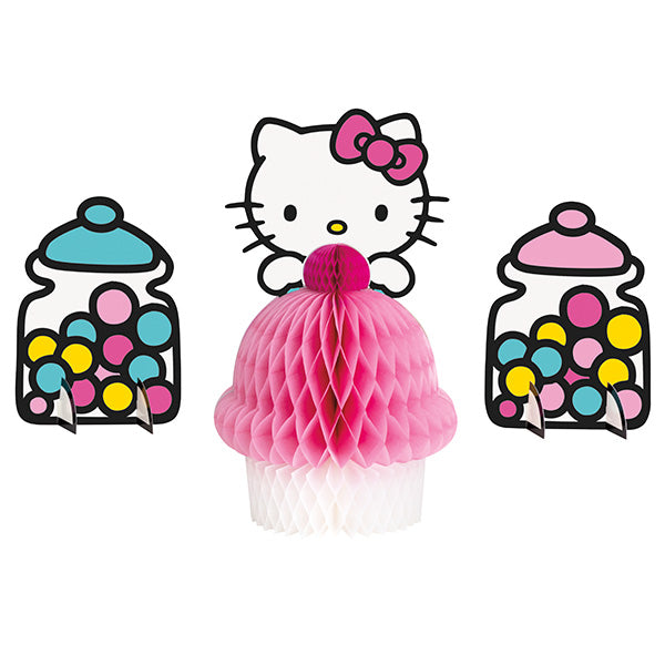 Hello Kitty and Friends Honeycomb Centerpiece 3ct