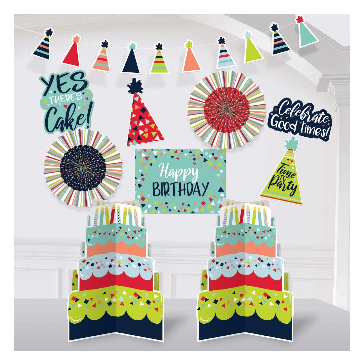 A Reason to Celebrate Room Decoration Kit 10 Ct