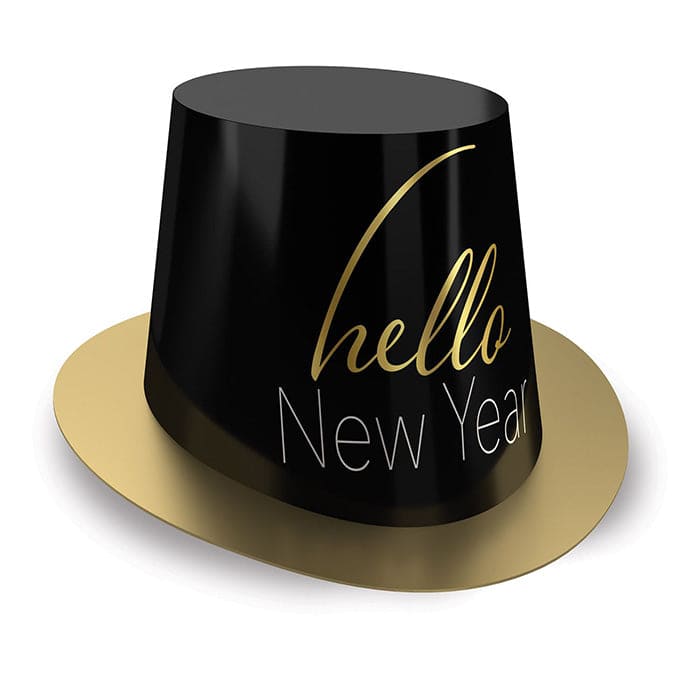 Hello New Year Hi-Hat 1ct