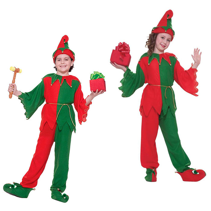 Santa's Helper Elf Kids Costume
