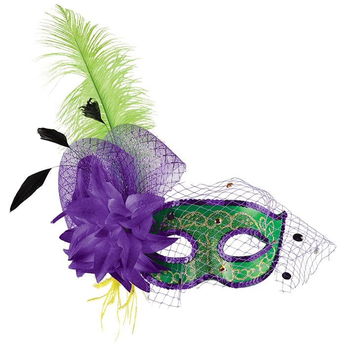 Mardi Gras Deluxe Eye Mask