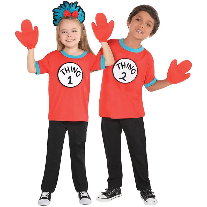 Thing 1 And 2 Costume Kit - Child