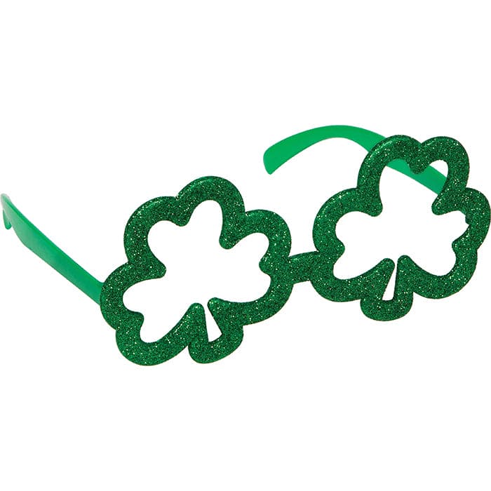 St Patrick's Day Clover Shape Glasses