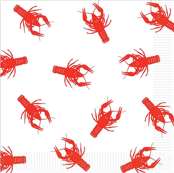 Crawfish Luncheon Napkins 16ct