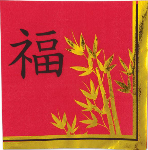 Asian Luncheon Napkins 16ct