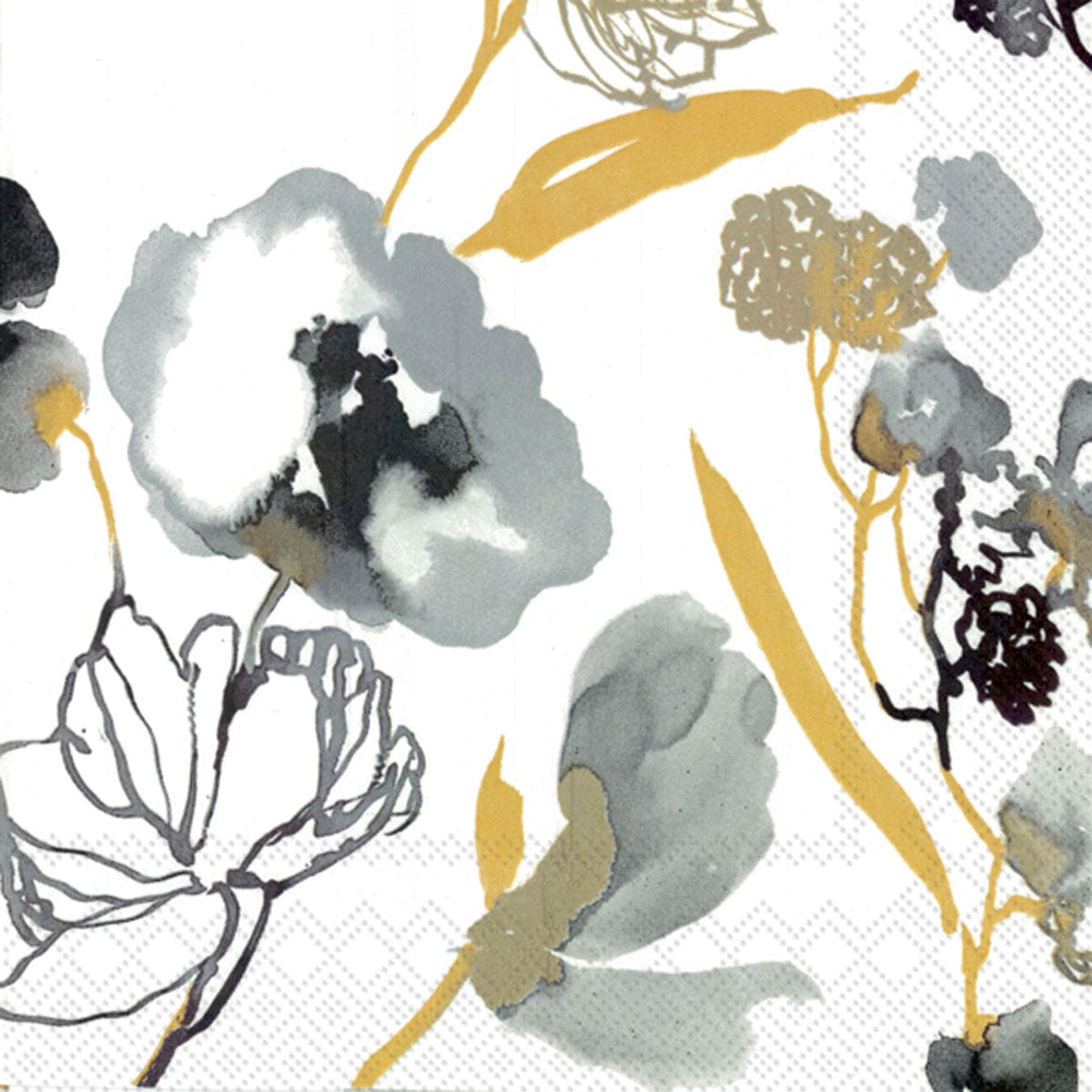 Ariella Silver Lunch Napkins 20ct