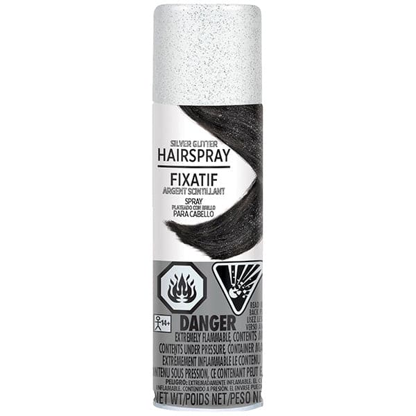 Hair Color 3oz Spray - Silver Glitter