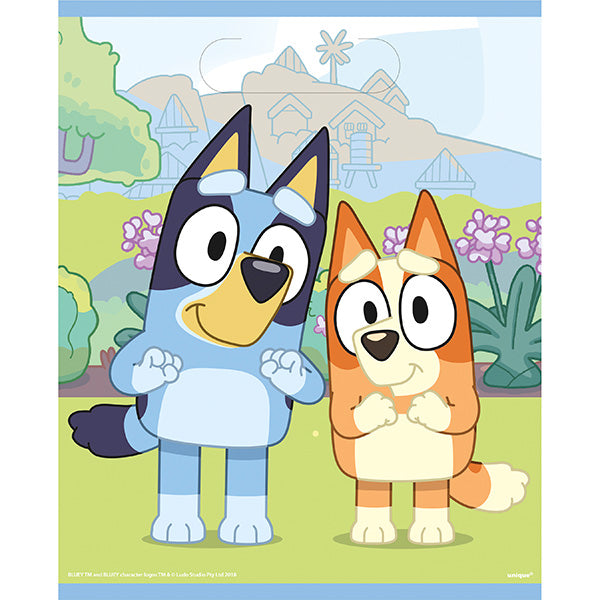 Bluey Loot Favor Bags 8ct
