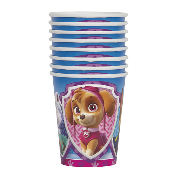 Paw Patrol Girl 9oz Paper Cups 8ct