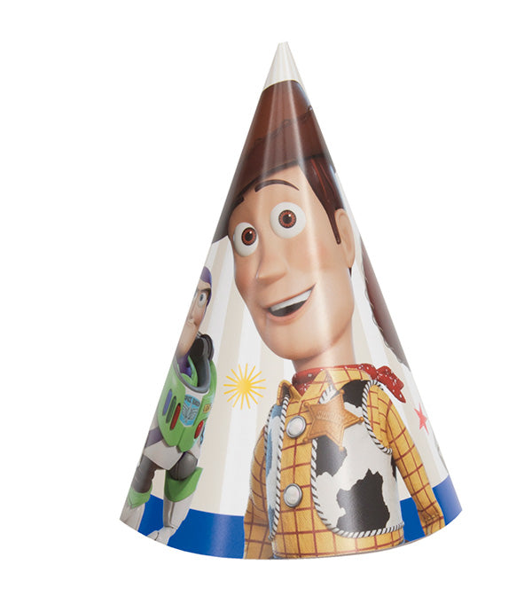 Toy Story Party Paper Cone Hats 8ct