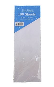 White Tissue Paper 100 Sheets