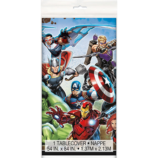 Avengers 54 x 84in Plastic Table Cover 1ct