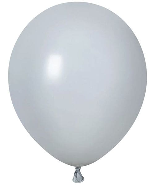 12" Standard Latex Balloon #190 Gray 25ct