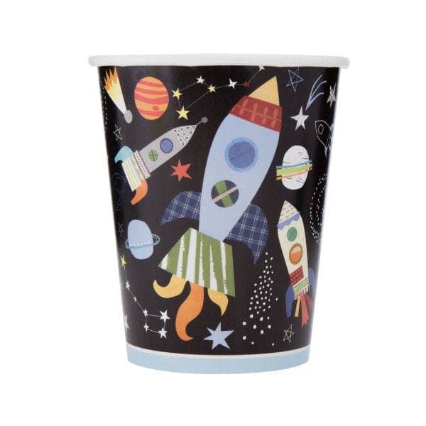 Outer Space 9oz Paper Cups 8 Ct