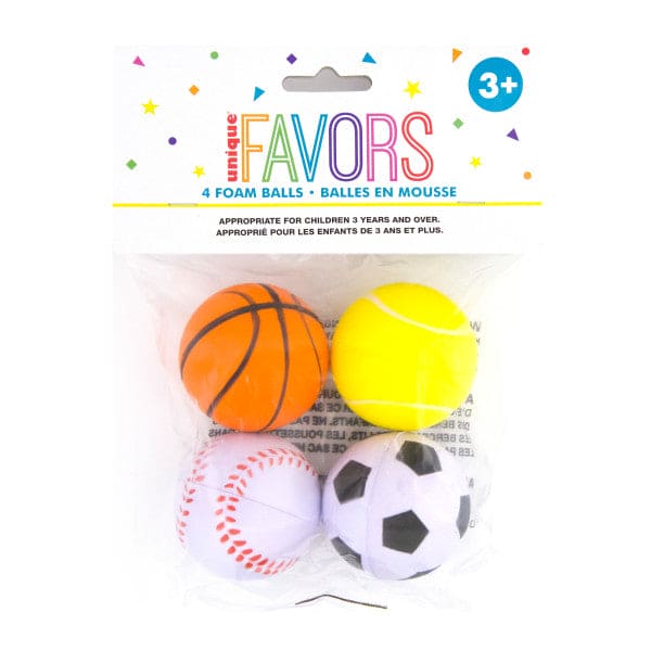Foam Balls 4 Ct