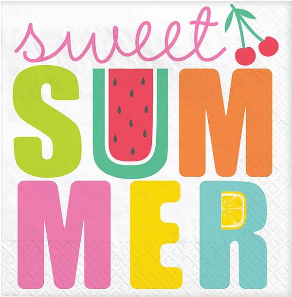 Tutti Frutti Luncheon Napkins 16ct