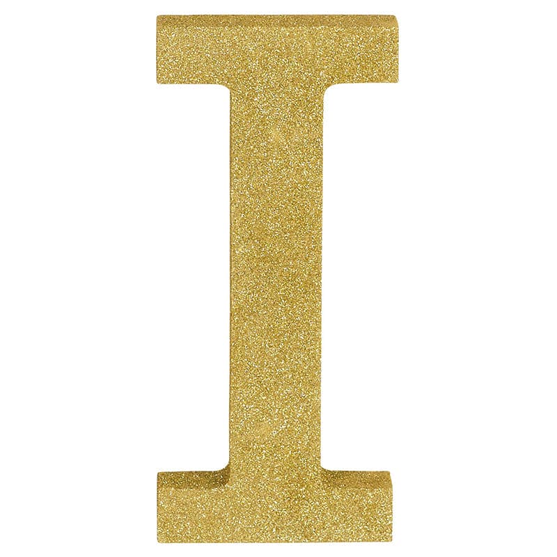 Letter I Glitter