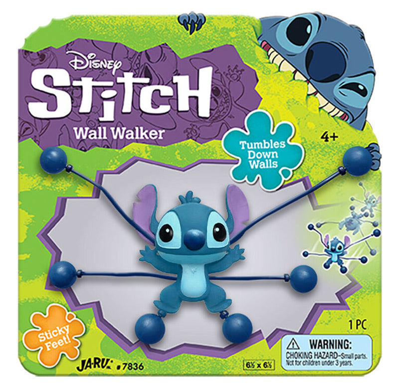 Disney Stitch Wall Walker Sticky Feet Toy